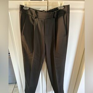 Stylish olive/ brown - Vince  Pleated Trousers - Size Small